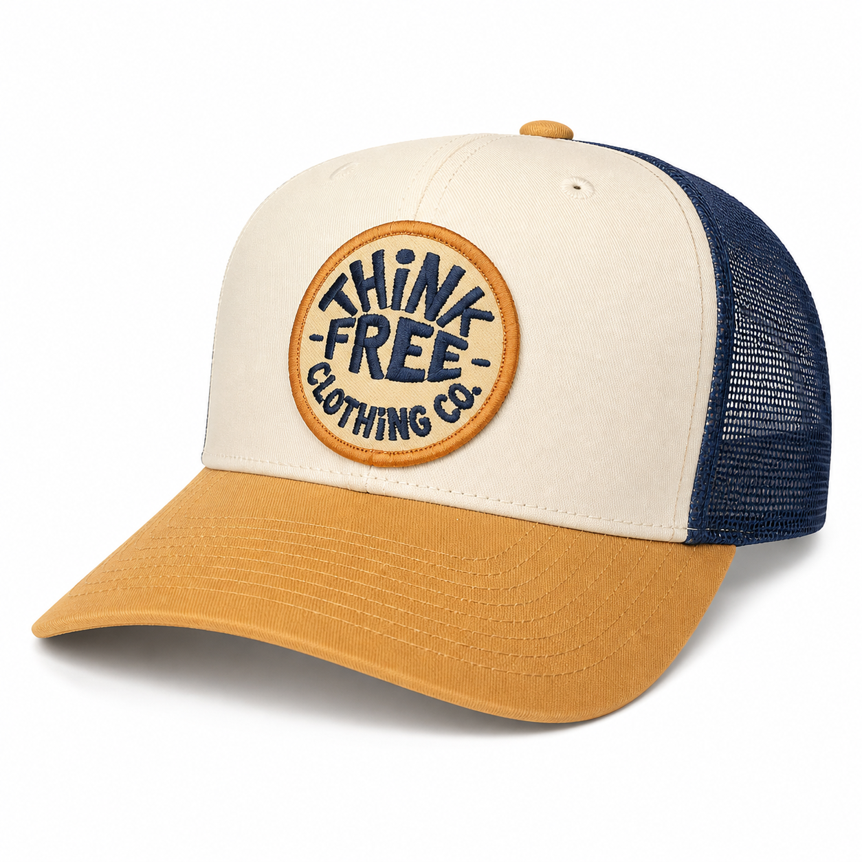 Think free Mesh Trucker