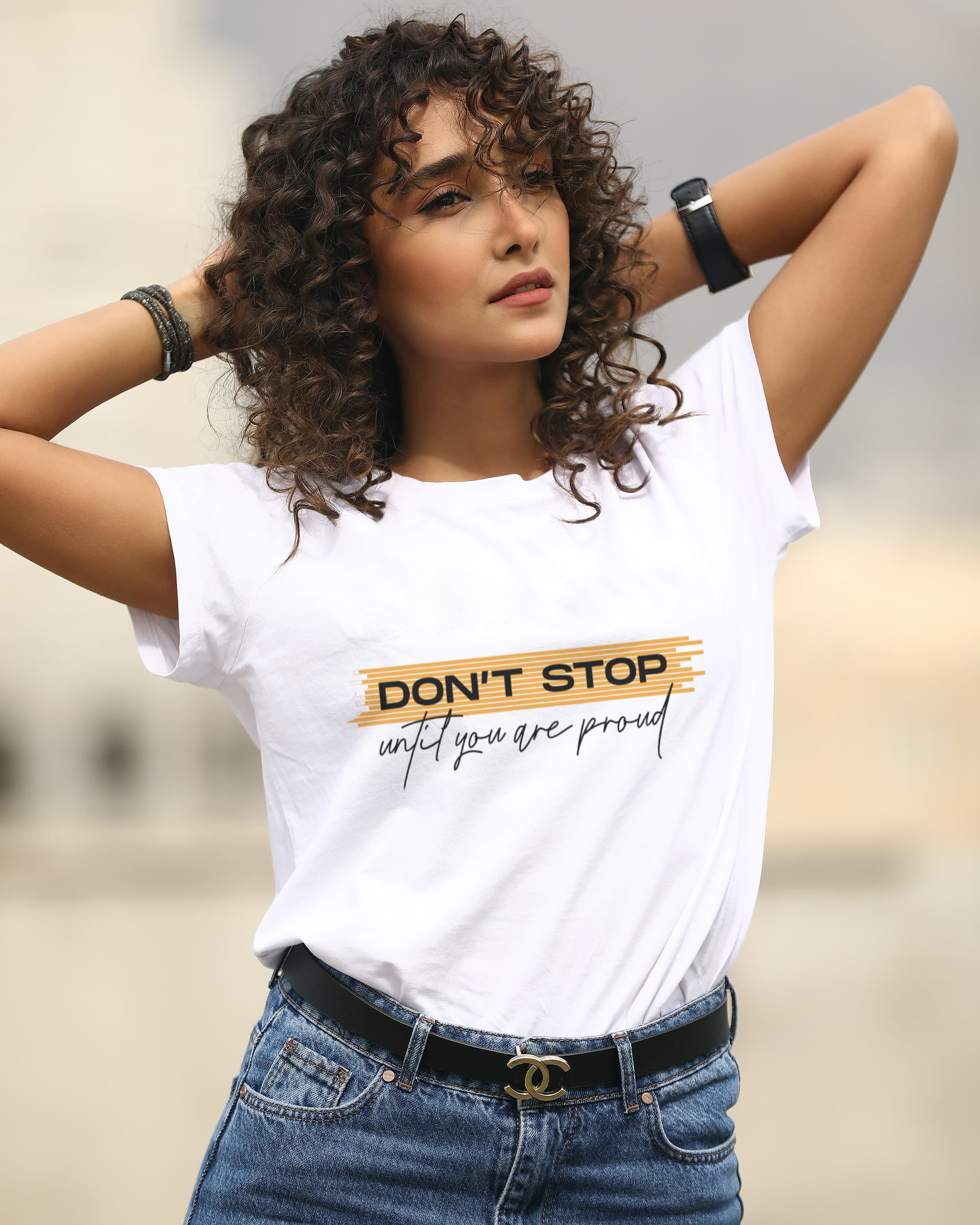 Don’t stop until you are proud