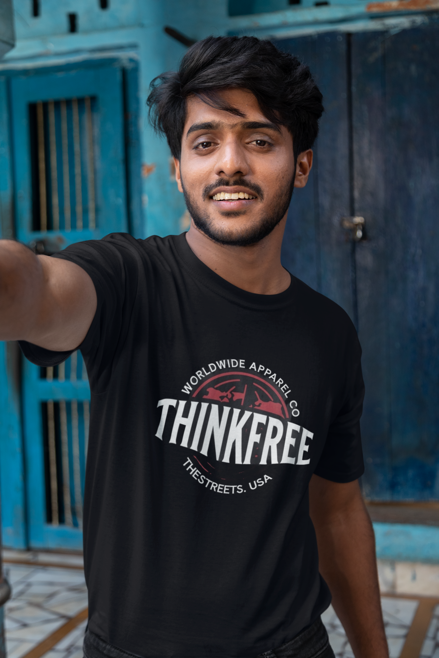 Worldwide think free tee