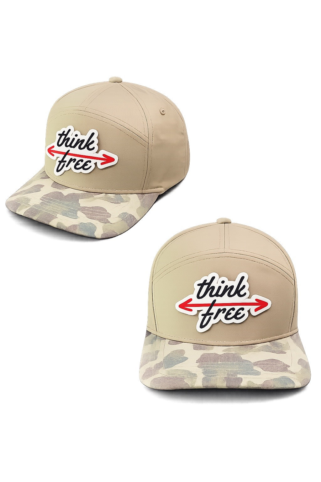 Tan& camo trucker