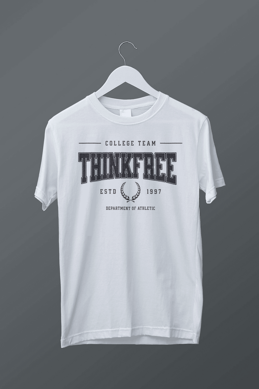 Think free college tee