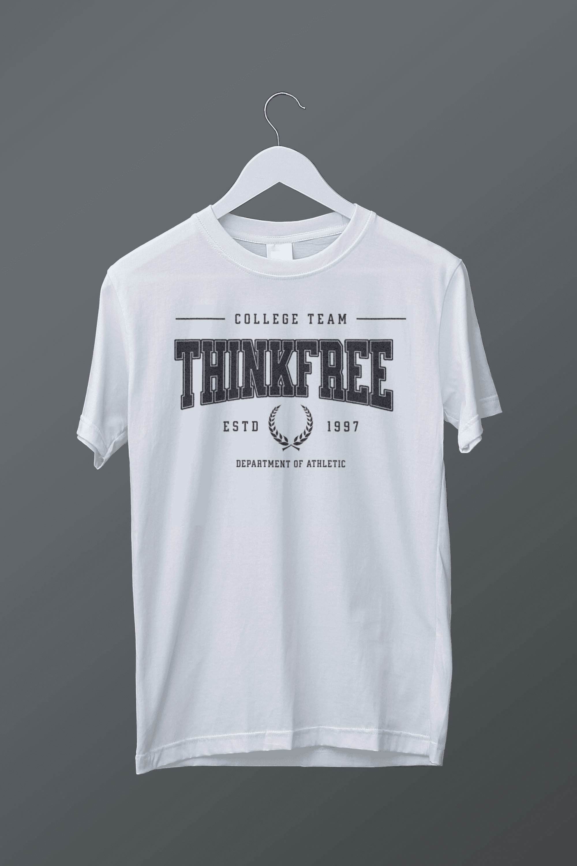 Think free college tee