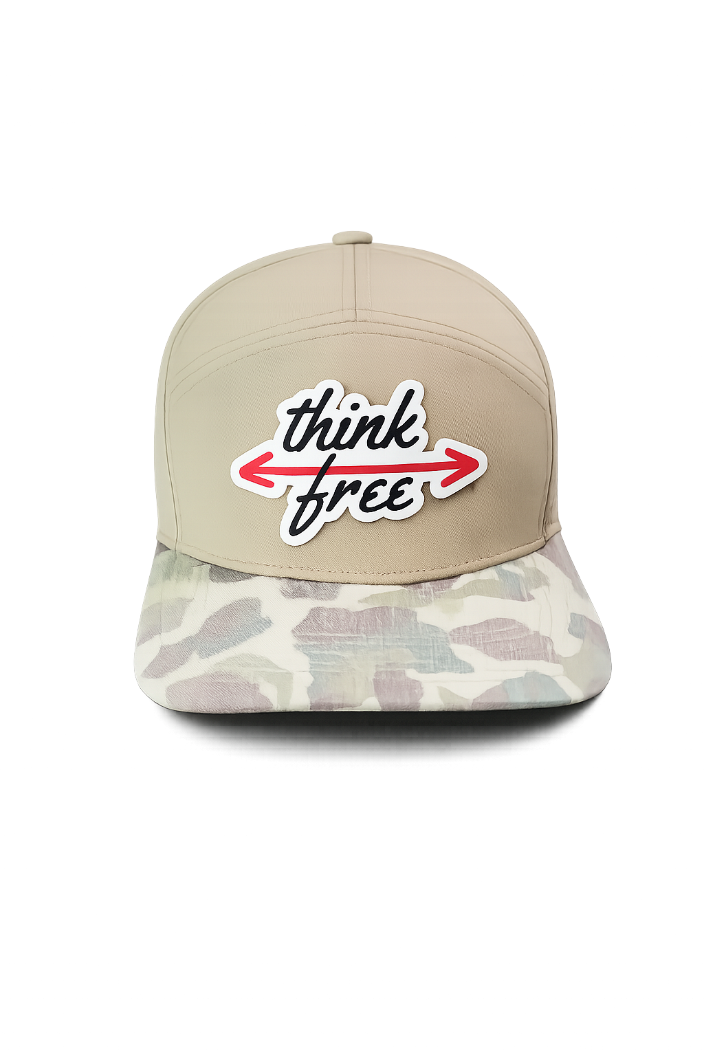 Tan& camo trucker