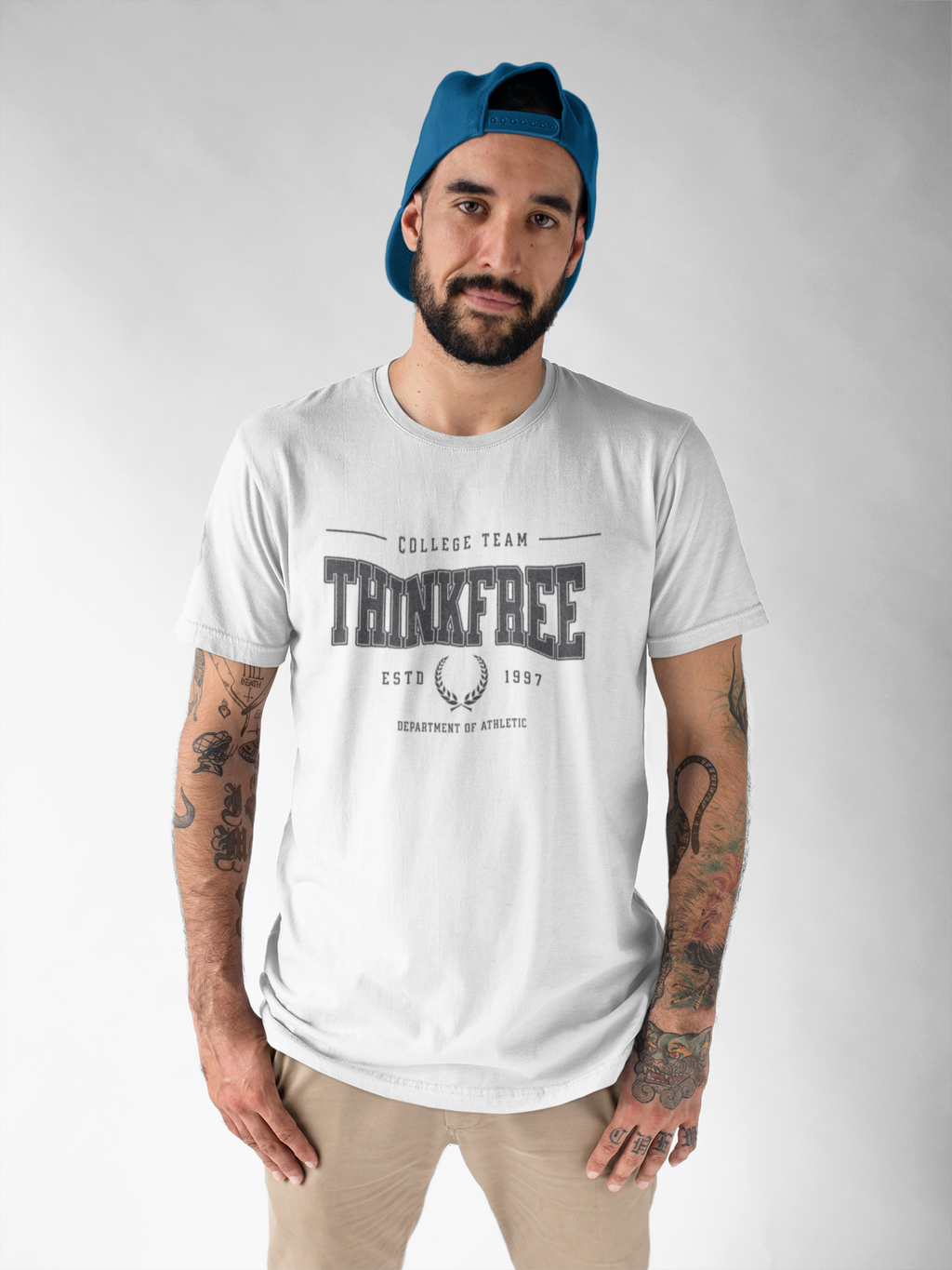 Think free college tee