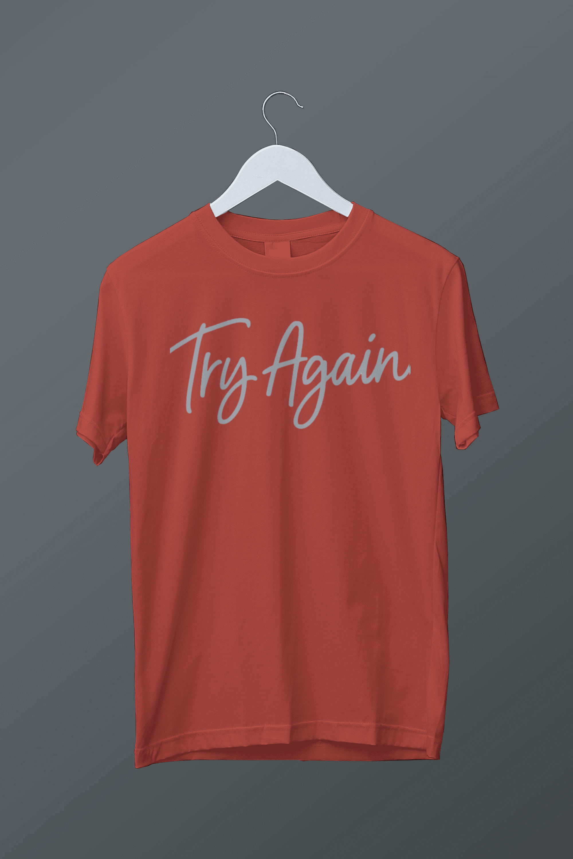 Try again