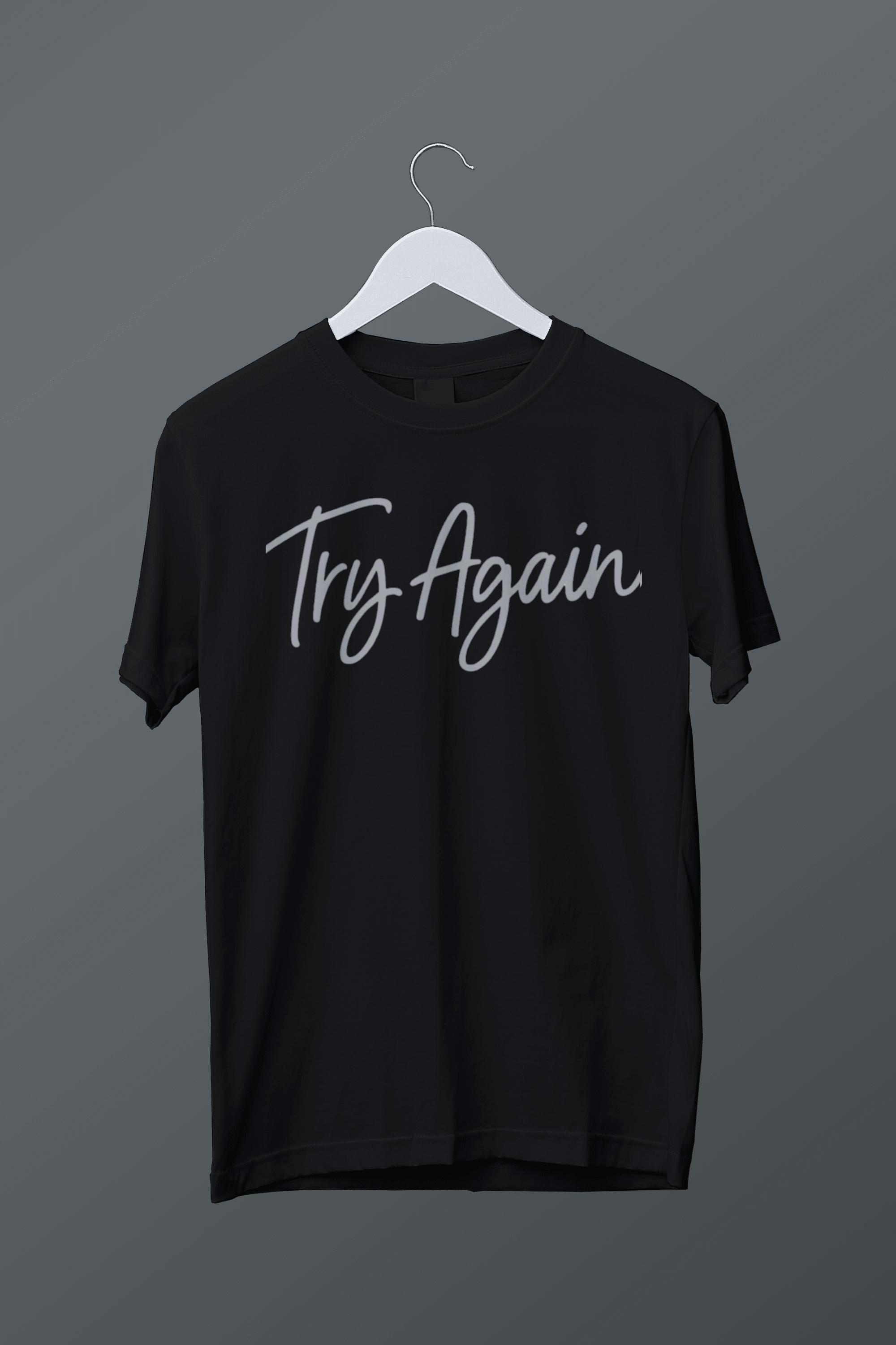 Try again