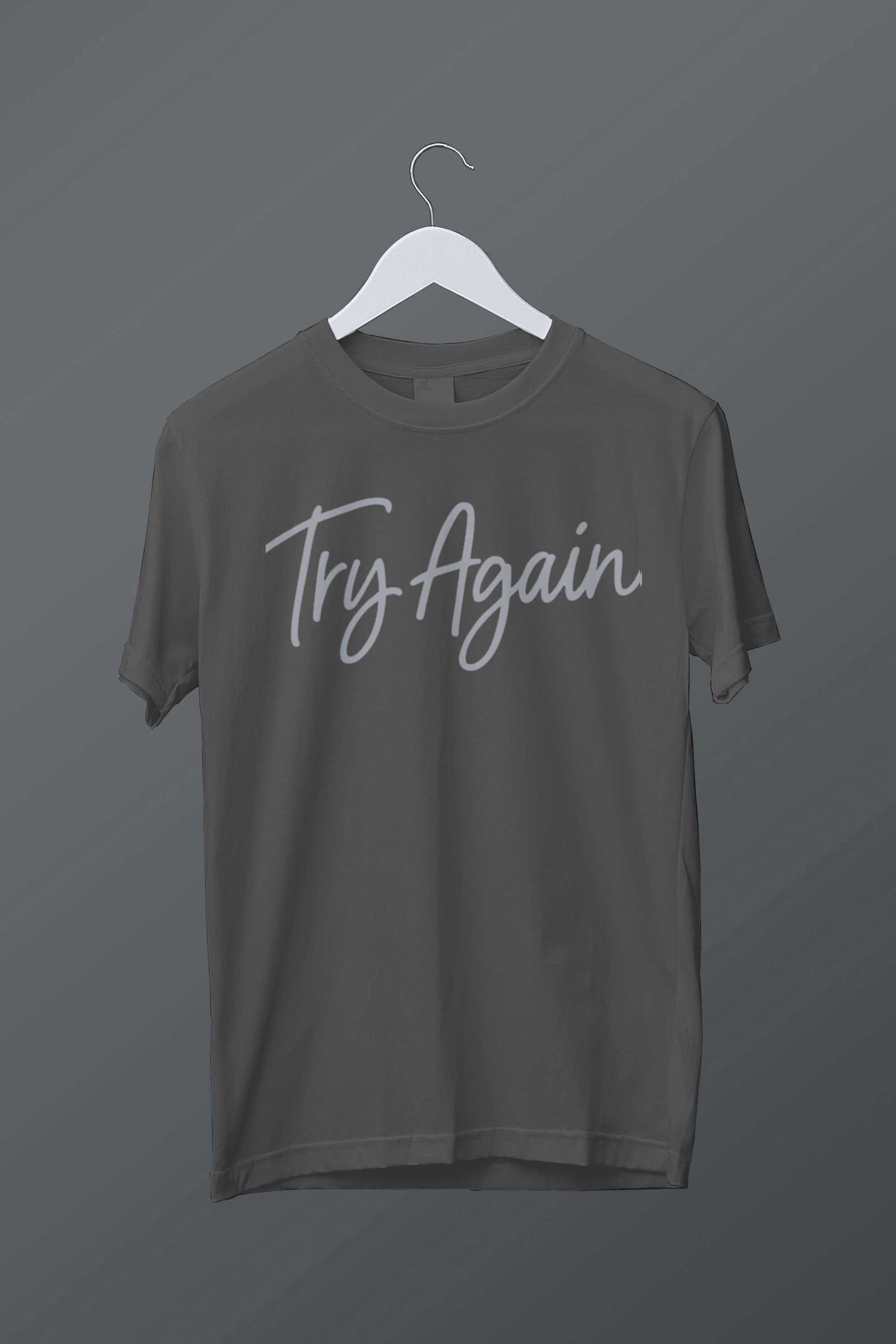 Try again