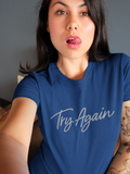 Try again