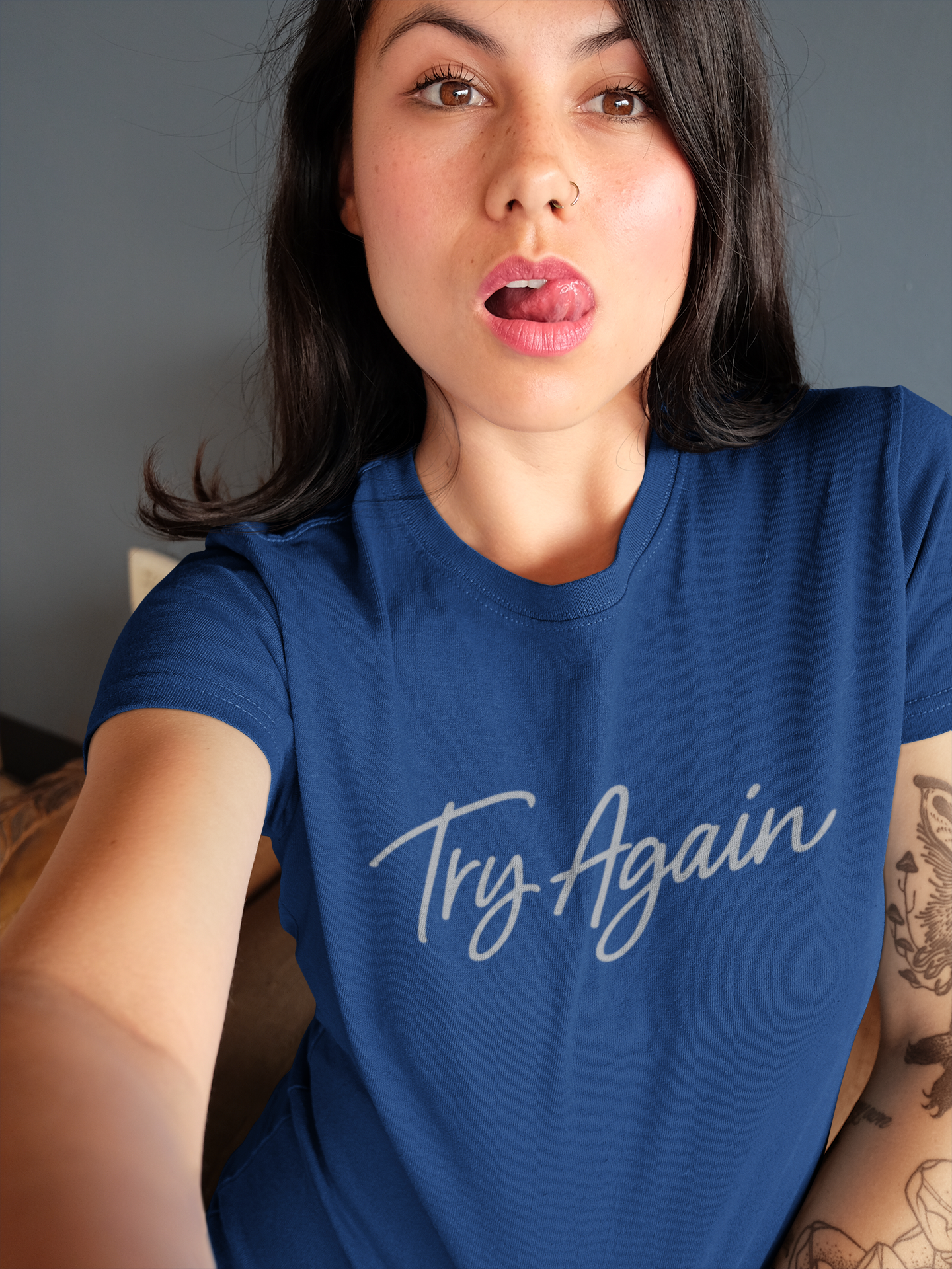 Try again